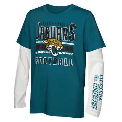 Ensemble de t-shirts the Mix pour enfants d'âge préscolaire avec les Jaguars Jacksonville