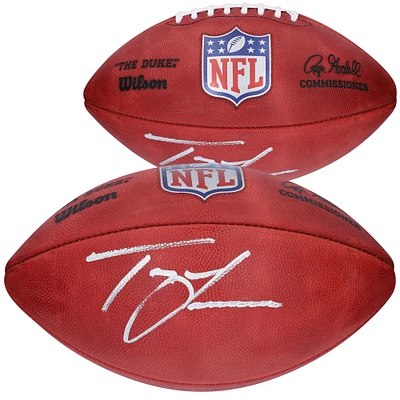 Trevor Lawrence Jacksonville Jaguars Autographed Wilson Duke Full Color Pro Football