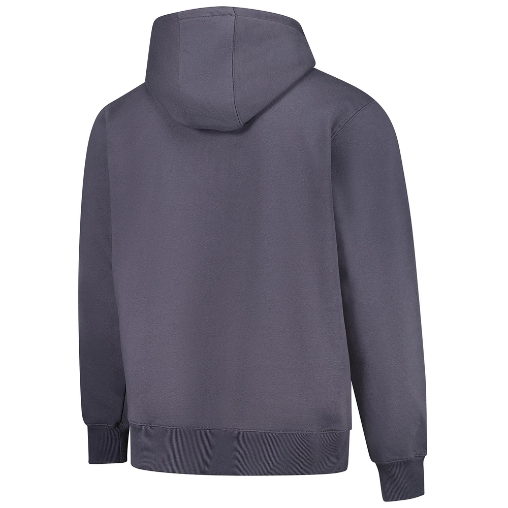 Unisex Dunbrooke  Graphite Jacksonville Jaguars Defender Quarter-Zip Hoodie