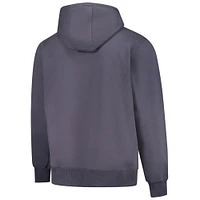 Unisex Dunbrooke  Graphite Jacksonville Jaguars Defender Quarter-Zip Hoodie
