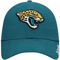 Women's '47 Teal Jacksonville Jaguars Miata Clean Up Secondary Adjustable Hat