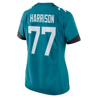 Women's Nike Anton Harrison  Teal Jacksonville Jaguars Team Game Jersey
