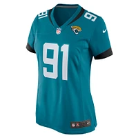 Women's Nike Arik Armstead  Teal Jacksonville Jaguars Team Game Jersey