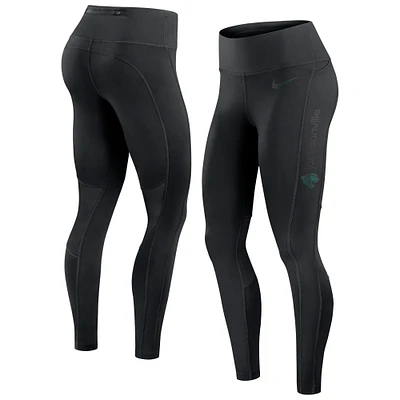 Legging Nike noir à logo Edge pour femme, motif Jacksonville Jaguars
