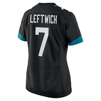 Women's Nike Byron Leftwich Black Jacksonville Jaguars Alternate Retired Player Game Jersey
