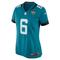 Women's Nike Chris Claybrooks Teal Jacksonville Jaguars Game Player Jersey
