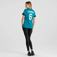 Women's Nike Chris Claybrooks Teal Jacksonville Jaguars Game Player Jersey