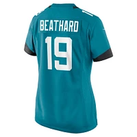 Women's Nike C.J. Beathard  Teal Jacksonville Jaguars Game Jersey