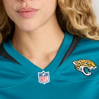 Maillot de joueur jeu Nike Jamycal Hasty Teal des Jacksonville Jaguars pour femme
