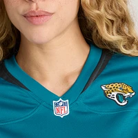 Maillot de match Nike Jerome Carvin Teal Jacksonville Jaguars pour femme