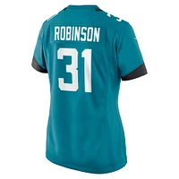 Women's Nike Keilan Robinson  Teal Jacksonville Jaguars Game Jersey