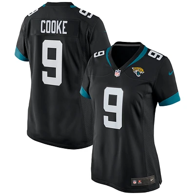 Maillot de match Nike Logan Cooke pour femme, noir, Jacksonville Jaguars