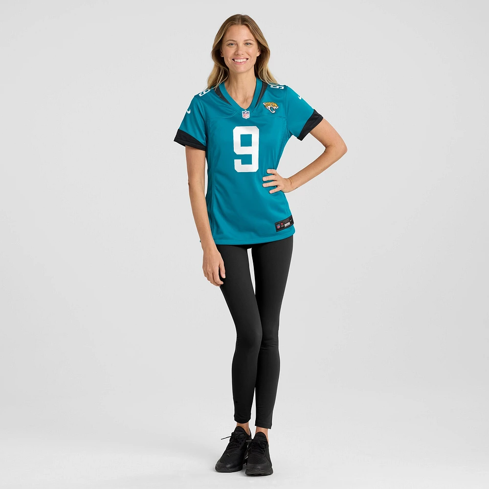 Women's Nike Logan Cooke Teal Jacksonville Jaguars Game Jersey