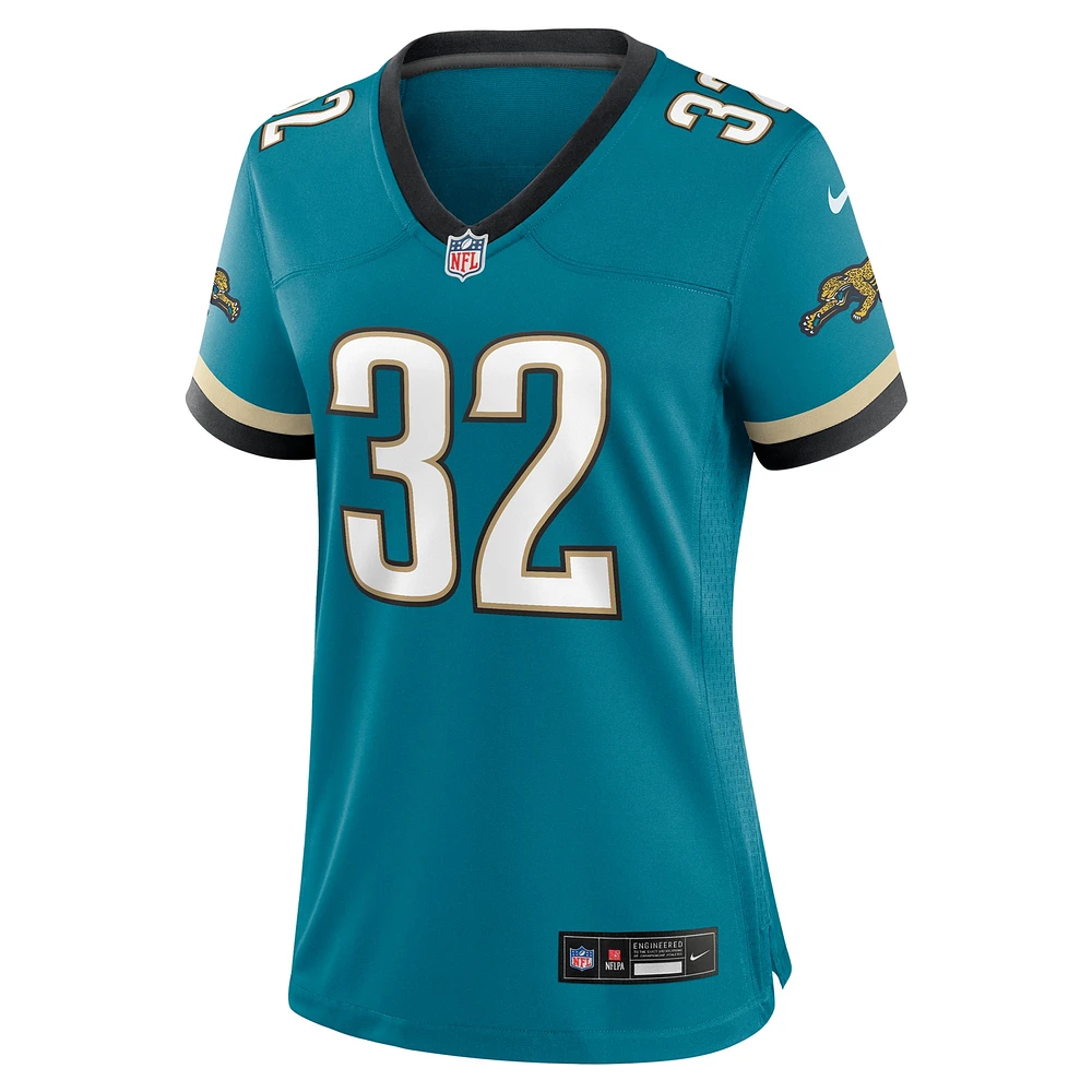 Women's Nike Maurice Jones-Drew Teal Jacksonville Jaguars Prowler Throwback Retired Player Game Jersey
