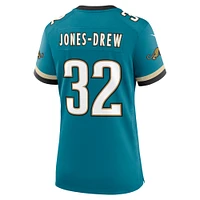 Women's Nike Maurice Jones-Drew Teal Jacksonville Jaguars Prowler Throwback Retired Player Game Jersey