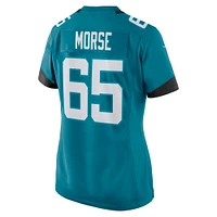 Women's Nike Mitch Morse  Teal Jacksonville Jaguars Team Game Jersey