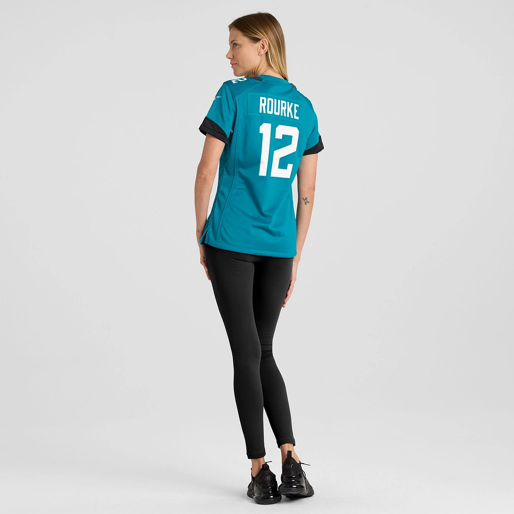 Women's Nike Nathan Rourke  Teal Jacksonville Jaguars Team Game Jersey