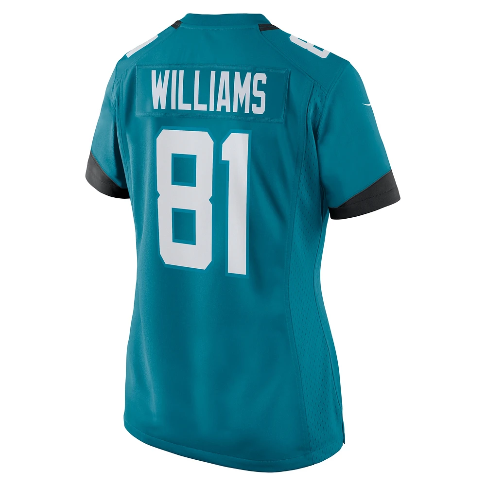 Women's Nike Seth Williams Teal Jacksonville Jaguars Game Player Jersey