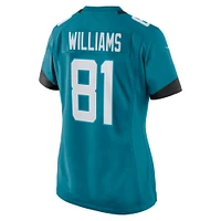 Women's Nike Seth Williams Teal Jacksonville Jaguars Game Player Jersey