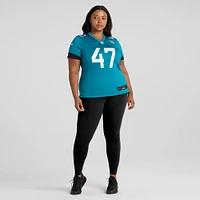 Women's Nike Teal De'Shaan Dixon Jacksonville Jaguars Game Player Jersey