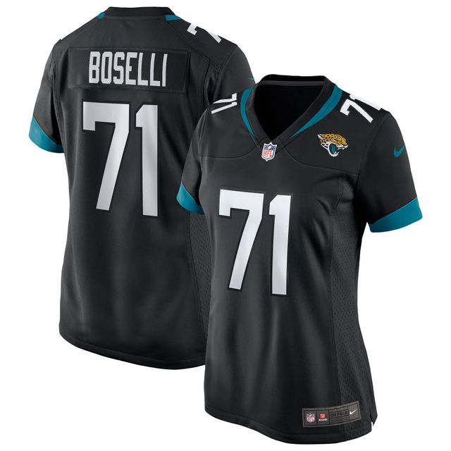 Maillot de joueur retraité Nike Tony Boselli pour femme, noir, Jacksonville Jaguars Game