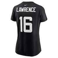 Women's Nike Trevor Lawrence Black Jacksonville Jaguars Name & Number T-Shirt