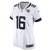 Maillot de match Nike Trevor Lawrence pour femme, blanc, Jacksonville Jaguars