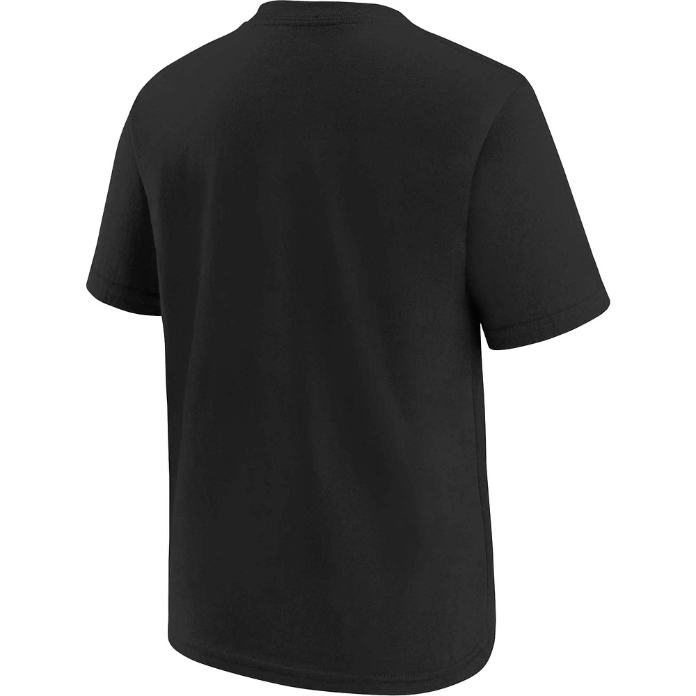 Youth Nike Black Jacksonville Jaguars Logo T-Shirt