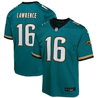 Youth Nike Trevor Lawrence Teal Jacksonville Jaguars Alternate Game Jersey