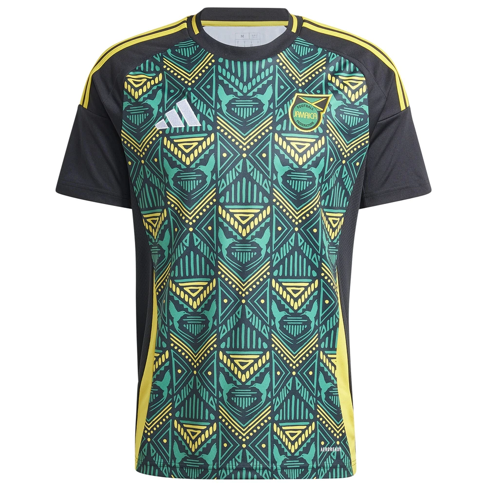 Men's adidas Black Jamaica National Team 2024 Away Replica Jersey