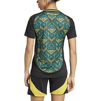 Women's adidas Black Jamaica National Team 2024 Away Replica Jersey