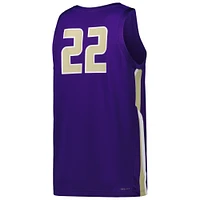 Men's Nike Purple James Madison Dukes Replica Basketball Jersey