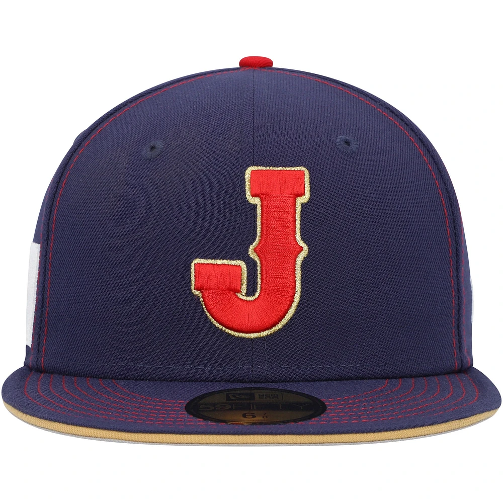Men's New Era  Navy Japan Baseball 2023 World Classic 59FIFTY Fitted Hat