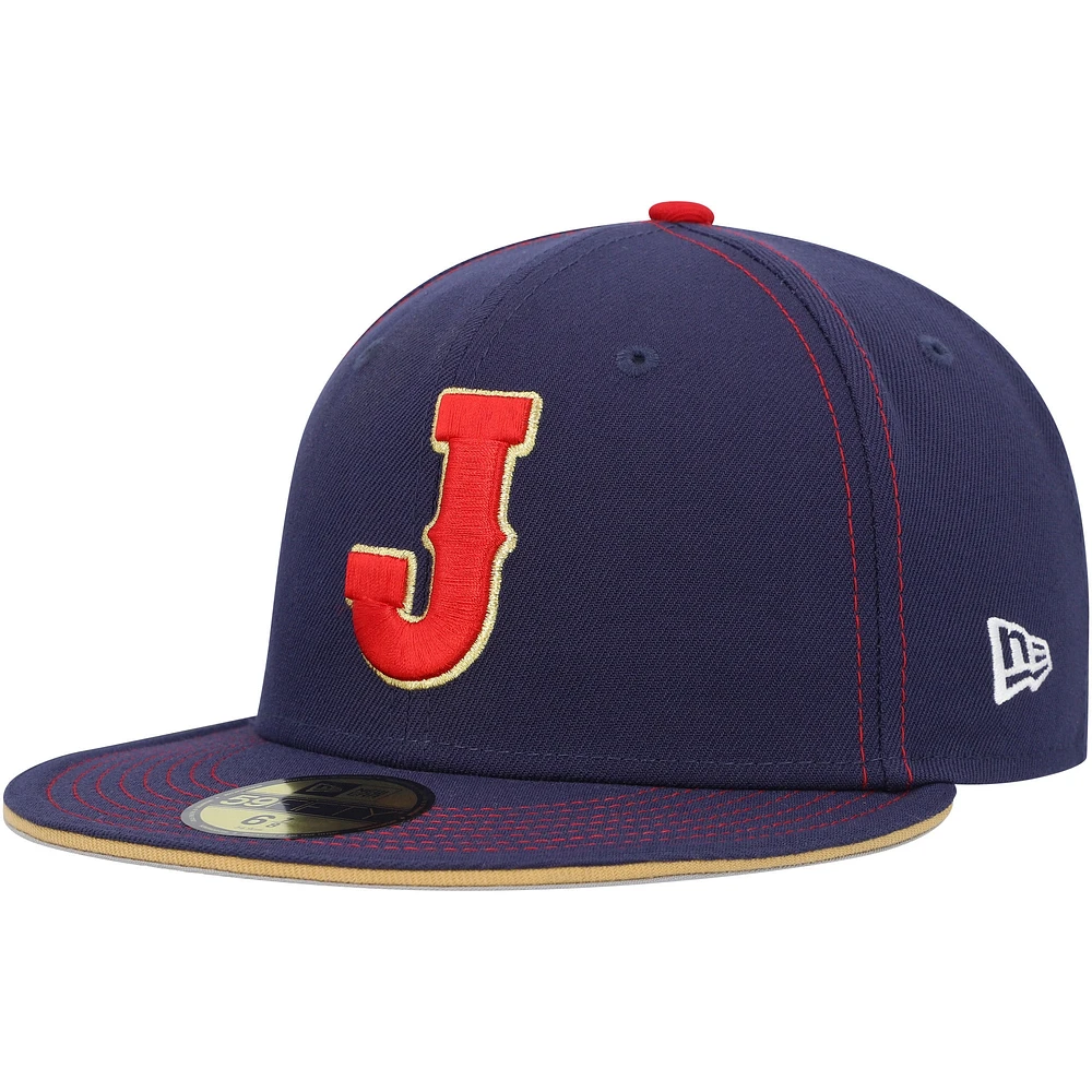 Men's New Era  Navy Japan Baseball 2023 World Classic 59FIFTY Fitted Hat