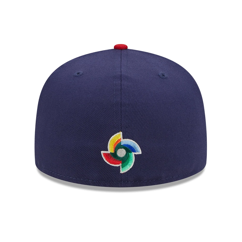 Men's New Era  Navy Japan Baseball 2023 World Classic 59FIFTY Fitted Hat