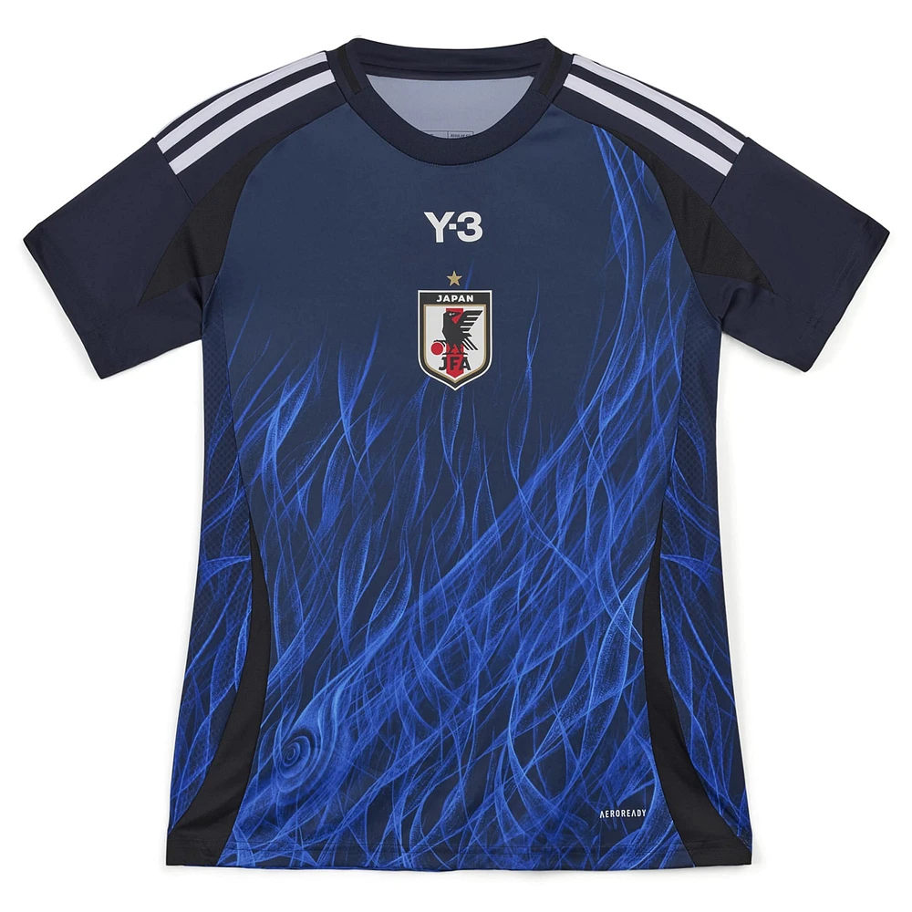 Maillot adidas bleu marine pour femme de l'équipe nationale du Japon x Y-3 2024 Domicile Replica