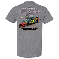 Men's Hendrick Motorsports Team Collection Heather Charcoal Jeff Gordon 1994 Indy Brickyard 400 Winner T-Shirt
