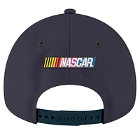 Men's New Era Stone/Navy Jeff Gordon 9FORTY Rope Adjustable Hat