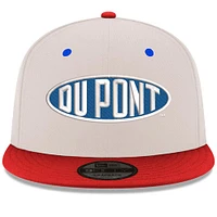 Men's New Era  Tan/Scarlet Jeff Gordon 9FIFTY Sponsor Snapback Hat
