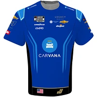Men's LEGACY Motor Club Team Collection Blue Jimmie Johnson Carvana Sublimated Uniform T-Shirt