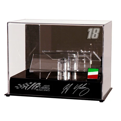 Vitrine moulée sous pression JJ Yeley 1:24 avec plate-forme et course en métal utilisé