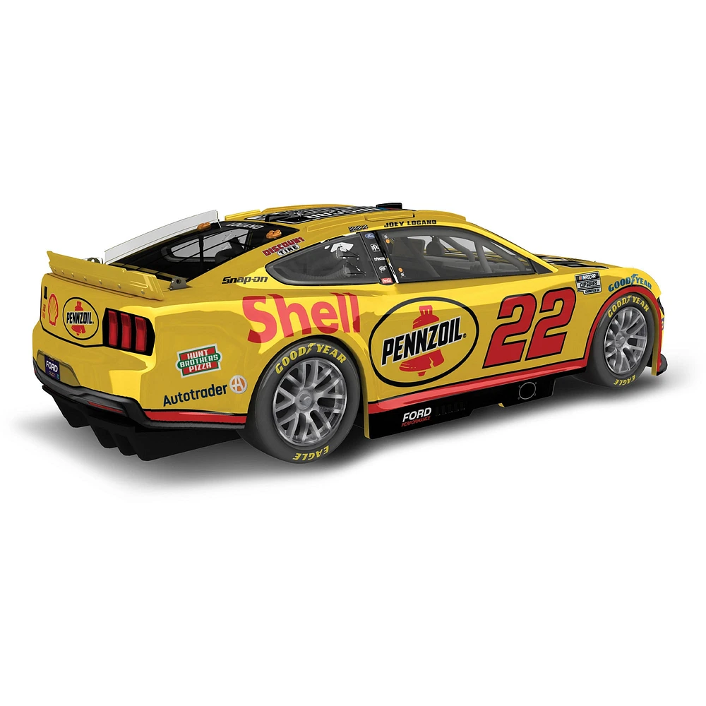 Action Racing  Joey Logano #22 Shell-Pennzoil Three-Time NASCAR Cup Series Champion 1:64 Regular Paint Die-Cast Ford Mustang