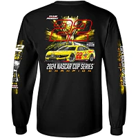 Men's Team Penske Black Joey Logano 2024 NASCAR Cup Series Champion Long Sleeve T-Shirt
