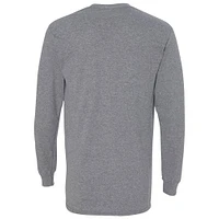 Men's Team Penske Heather Charcoal Joey Logano Three-Time NASCAR Cup Series Champion Speed Long Sleeve T-Shirt