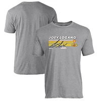 Men's Team Penske Heather Gray Joey Logano Hot Lap T-Shirt