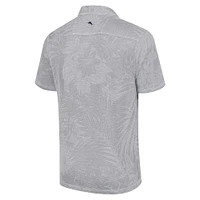 Polo Tommy Bahama gris Joey Logano Santiago Paradise pour hommes