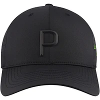 Men's Puma Black John Deere Classic Tech Flexfit Adjustable Hat