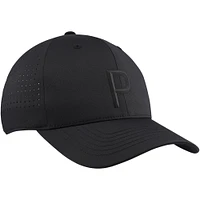 Men's Puma Black John Deere Classic Tech Flexfit Adjustable Hat