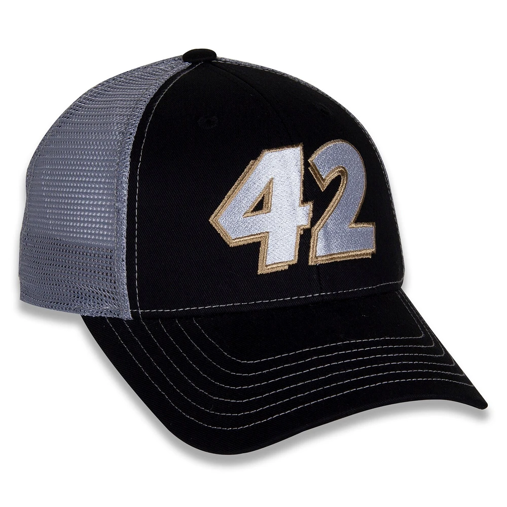 Men's LEGACY Motor Club Team Collection  Black John Hunter Nemechek  Team Sponsor Adjustable Hat