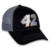 Men's LEGACY Motor Club Team Collection  Black John Hunter Nemechek  Team Sponsor Adjustable Hat